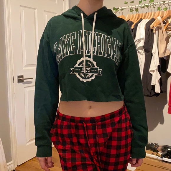 Cropped hoodie - Picture 1 of 4